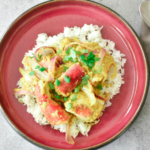 Curry crab with jasmine rice